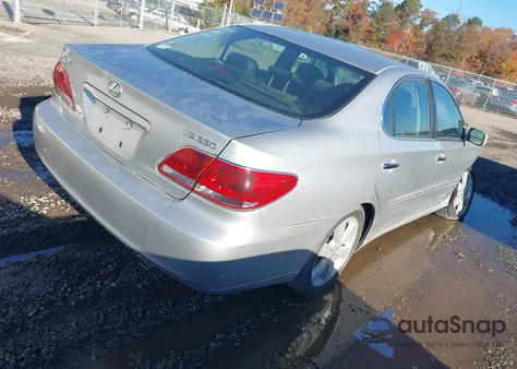 2006 Lexus Es 330 from USA, damaged, VIN JTHBA30G965150428